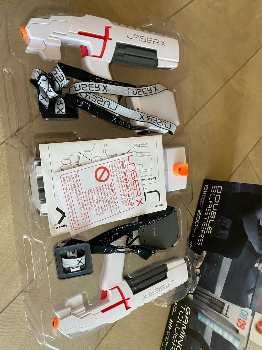Laser Tag Set - 2 Guns & Sensors